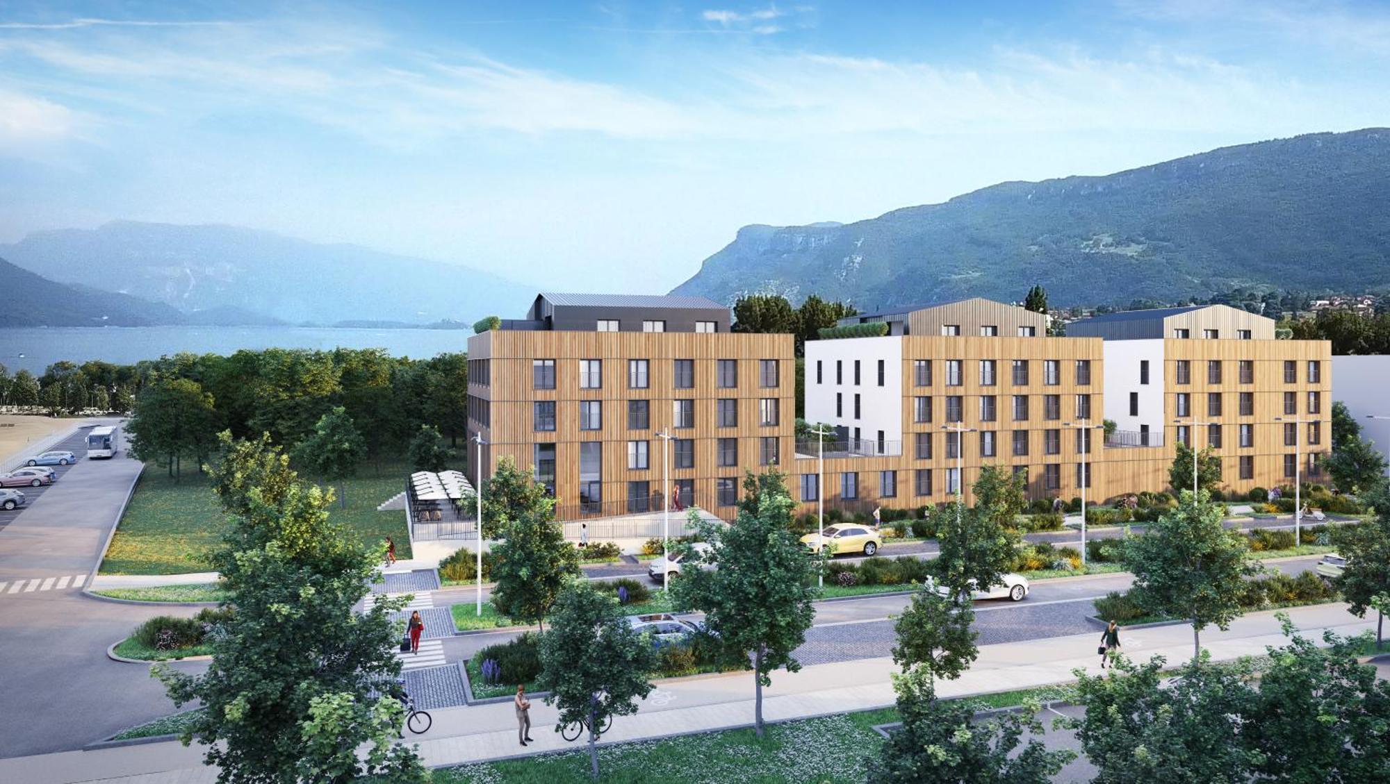 Kosy Appart'Hotels - Residence Du Lac Экс-ле-Бен Экстерьер фото